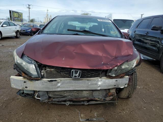 19XFB2F93EE028153 - 2014 HONDA CIVIC EXL ბურგუნდია ფოტო 5
