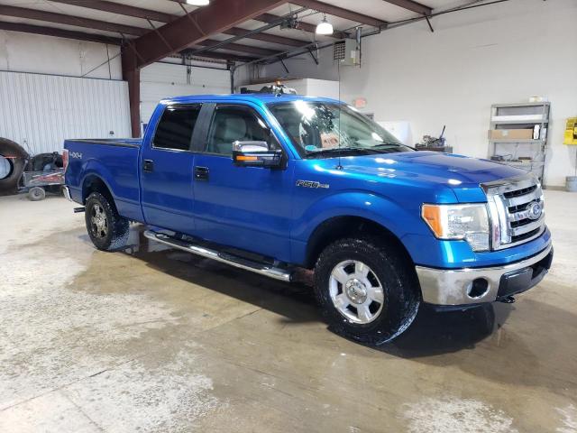 1FTFW1EV4AFA30202 - 2010 FORD F150 SUPERCREW BLUE photo 4