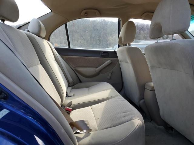 1HGES163X4L012489 - 2004 HONDA CIVIC DX VP Կապույտ լուսանկար 10