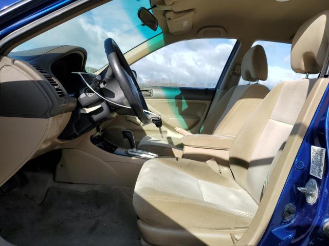 1HGES163X4L012489 - 2004 HONDA CIVIC DX VP Կապույտ լուսանկար 7