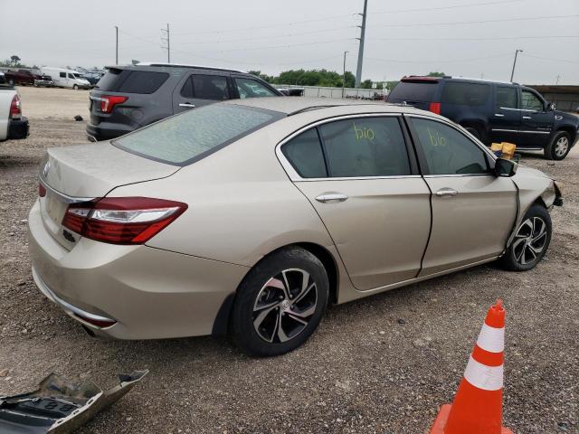 1HGCR2F37GA095999 - 2016 HONDA ACCORD LX TAN photo 3