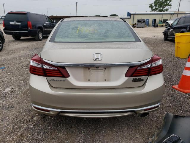 1HGCR2F37GA095999 - 2016 HONDA ACCORD LX TAN photo 6