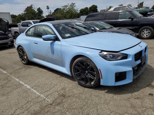 3MF13DM0XR8E31720 - 2024 BMW M2 BLUE photo 4