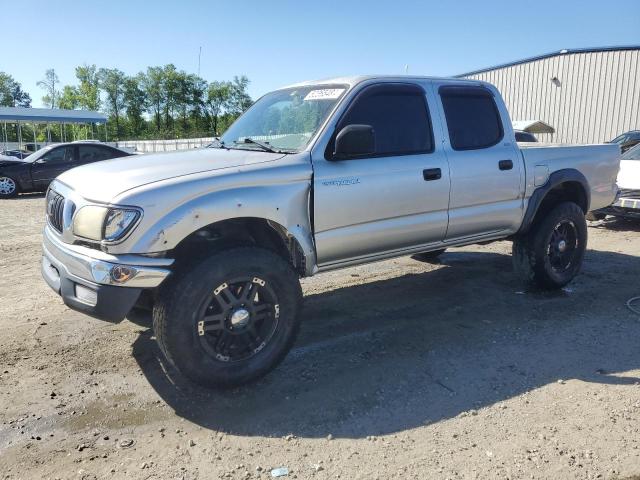 5TEGN92N54Z436605 - 2004 TOYOTA TACOMA DOUBLE CAB PRERUNNER SILVER photo 1