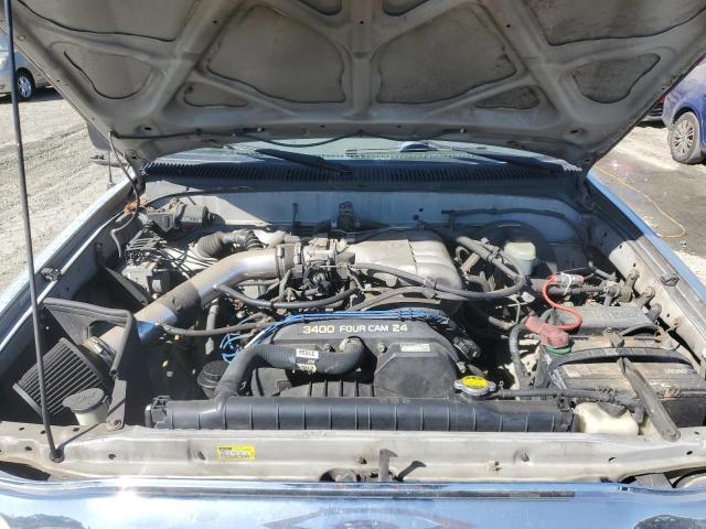 5TEGN92N54Z436605 - 2004 TOYOTA TACOMA DOUBLE CAB PRERUNNER SILVER photo 11