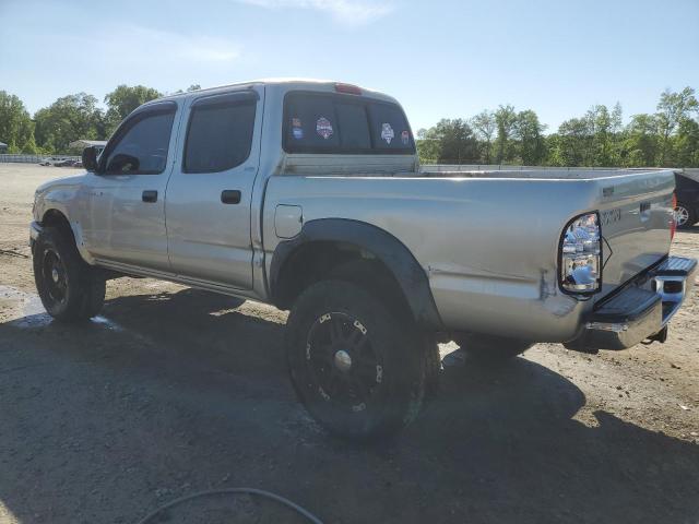 5TEGN92N54Z436605 - 2004 TOYOTA TACOMA DOUBLE CAB PRERUNNER SILVER photo 2