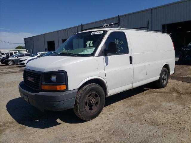 1GTFG15X351210983 - 2005 GMC SAVANA G1500 WHITE photo 1