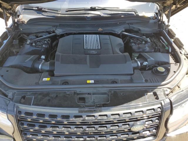 SALGV2EF1GA281022 - 2016 LAND ROVER RANGE ROVE AUTOBIOGRAPHY BLACK photo 11