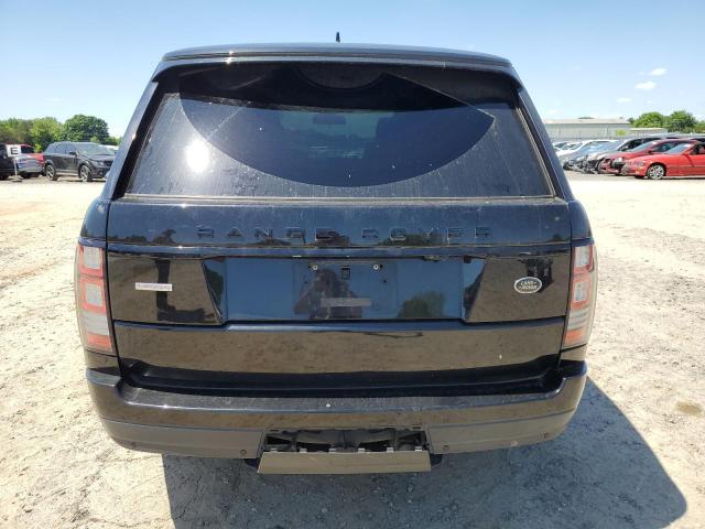 SALGV2EF1GA281022 - 2016 LAND ROVER RANGE ROVE AUTOBIOGRAPHY BLACK photo 6