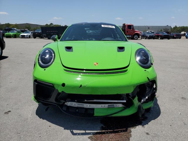 WP0AF2A94KS165200 - 2019 PORSCHE 911 GT3 RS GREEN photo 5