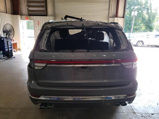 5LM5J7XC7MGL16755 - 2021 LINCOLN AVIATOR RESERVE GRAY photo 6