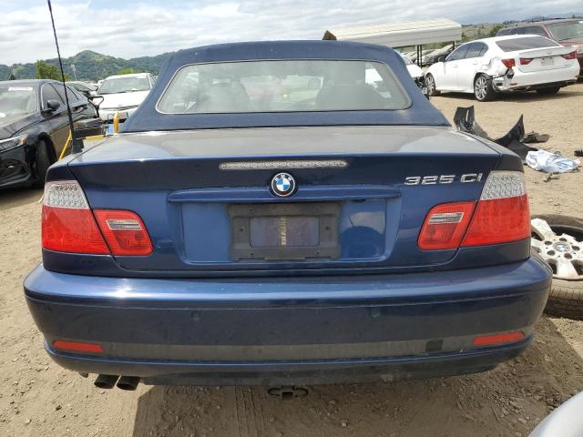 WBABW33435PL35224 - 2005 BMW 325 CI BLUE photo 6