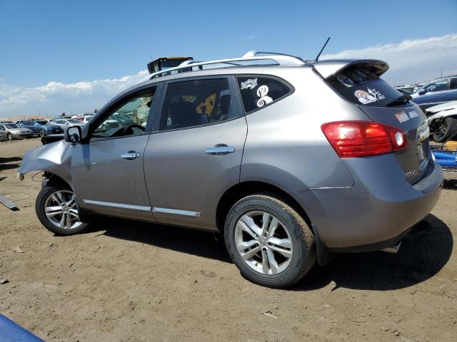 JN8AS5MV2DW624441 - 2013 NISSAN ROGUE S GRAY photo 2