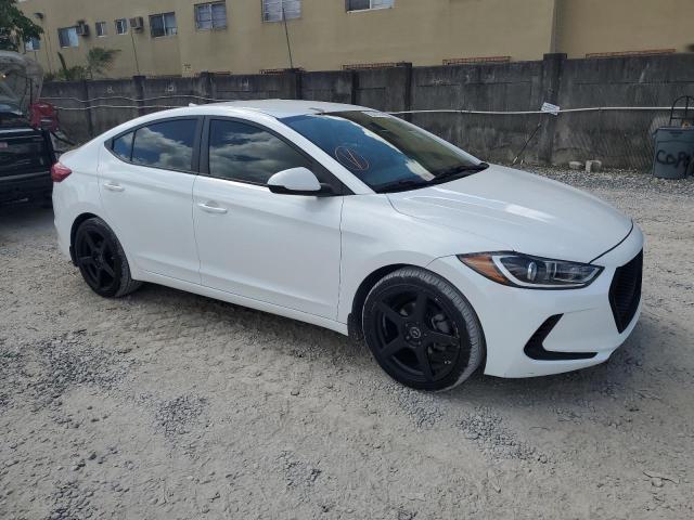 5NPD84LF2JH250264 - 2018 HYUNDAI ELANTRA SEL WHITE photo 4