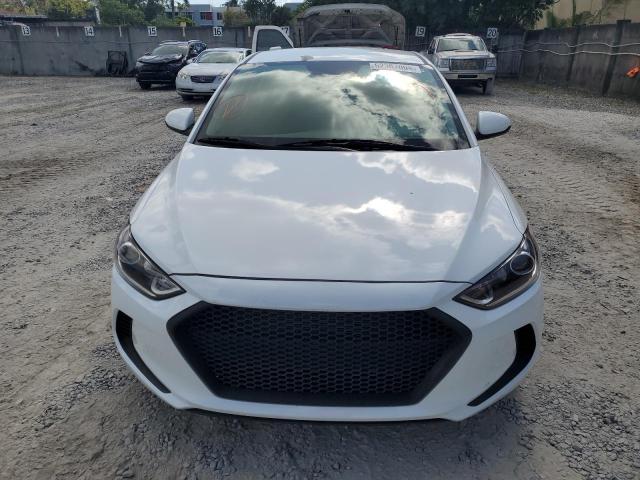 5NPD84LF2JH250264 - 2018 HYUNDAI ELANTRA SEL WHITE photo 5