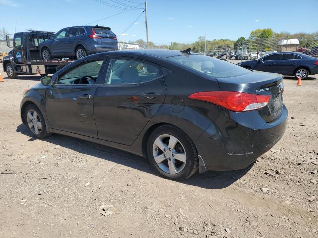 KMHDH4AE2DU797616 - 2013 HYUNDAI ELANTRA GLS BLACK photo 2