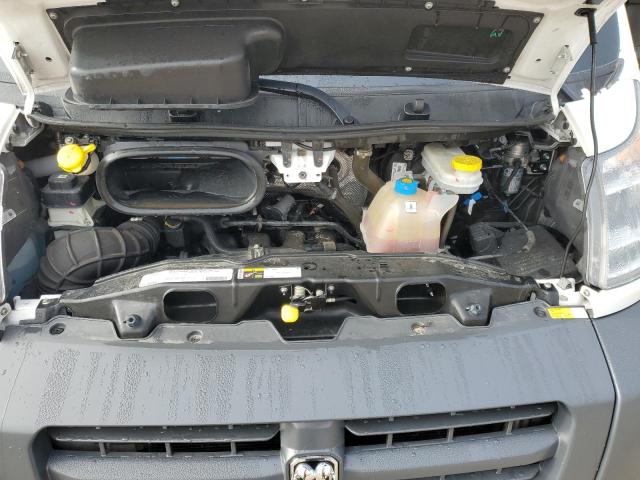 3C6TRVDGXJE125773 - 2018 RAM PROMASTER 2500 HIGH WHITE photo 12