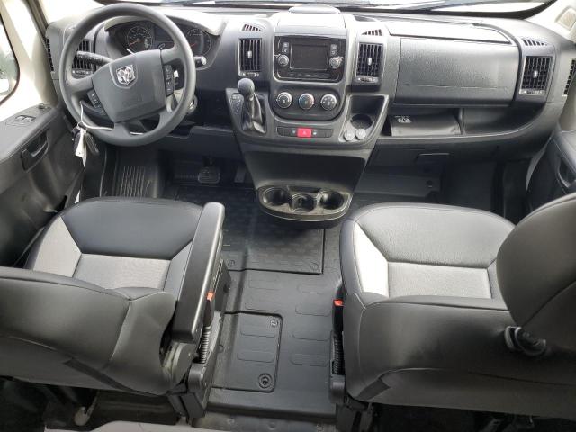 3C6TRVDGXJE125773 - 2018 RAM PROMASTER 2500 HIGH WHITE photo 8