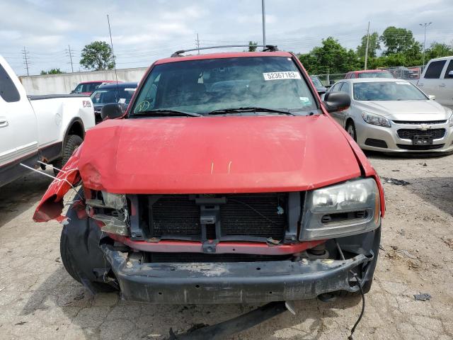 1GNDT13SX22311851 - 2002 CHEVROLET TRAILBLAZE RED photo 5