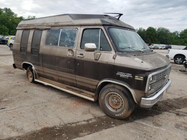 1GBEG25H6E7166229 - 1984 CHEVROLET G20 BROWN photo 4