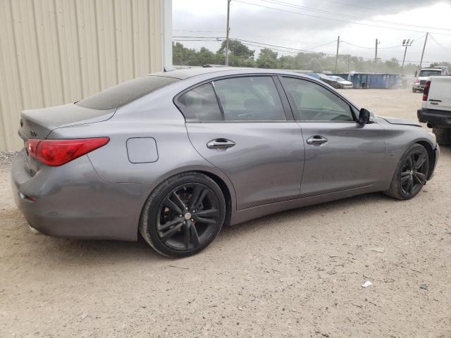 JN1BV7AP2FM353116 - 2015 INFINITI Q50 BASE GRAY photo 3