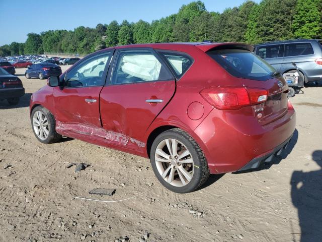 KNAFW5A32B5368889 - 2011 KIA FORTE SX RED photo 2