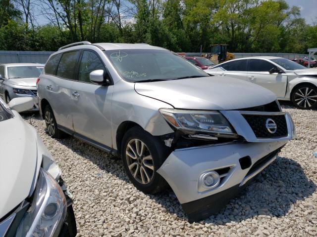 5N1AR2MM3DC669883 - 2013 NISSAN PATHFINDER S SILVER photo 4