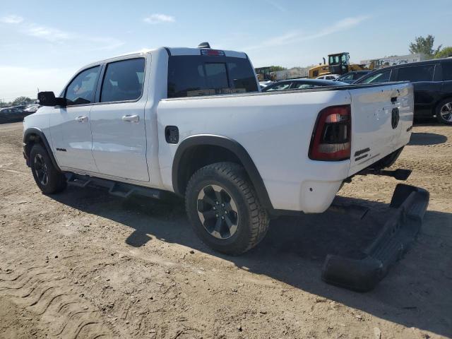 1C6SRFLT3LN174263 - 2020 RAM 1500 REBEL WHITE photo 2