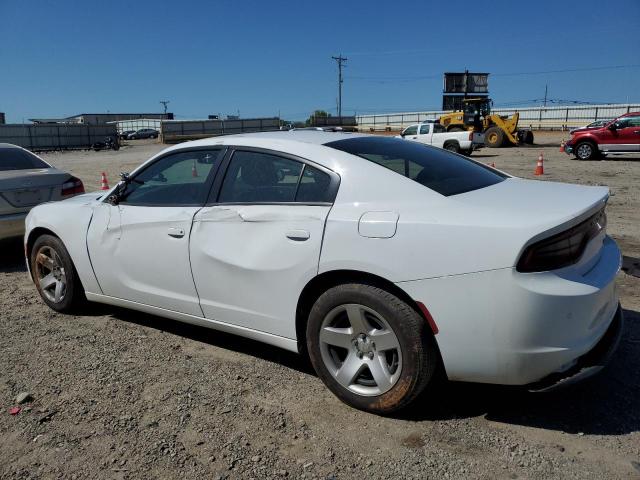 2C3CDXAT1MH668673 - 2021 DODGE CHARGER POLICE WHITE photo 2