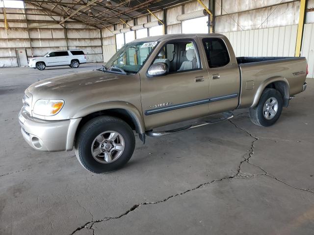 5TBRT34155S457824 - 2005 TOYOTA TUNDRA ACCESS CAB SR5 TAN photo 1