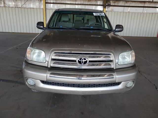 5TBRT34155S457824 - 2005 TOYOTA TUNDRA ACCESS CAB SR5 TAN photo 5