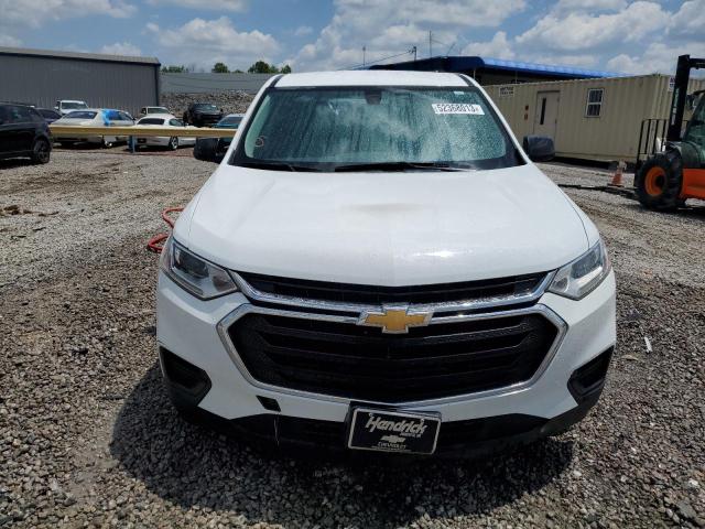 1GNERLKW9KJ117384 - 2019 CHEVROLET TRAVERSE LS WHITE photo 5