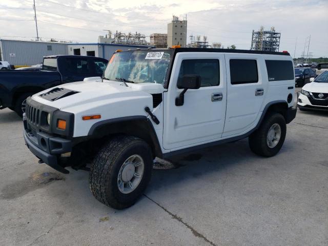 5GRGN23UX3H146873 - 2003 HUMMER H2 WHITE photo 1