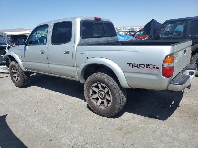 5TEHN72N53Z250246 - 2003 TOYOTA TACOMA DOUBLE CAB SILVER photo 2