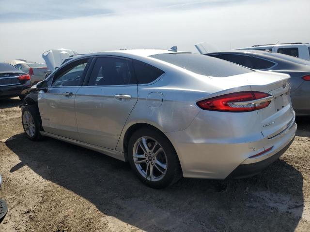 3FA6P0LU6KR142866 - 2019 FORD FUSION SE SILVER photo 2