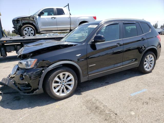 5UXWZ7C55H0U47238 - 2017 BMW X3 SDRIVE28I BLACK photo 1