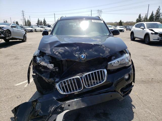 5UXWZ7C55H0U47238 - 2017 BMW X3 SDRIVE28I BLACK photo 5
