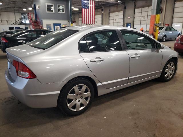 19XFA16529E017709 - 2009 HONDA CIVIC LX SILVER photo 3