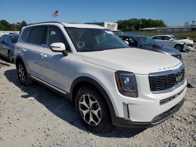 5XYP34HC3NG283653 - 2022 KIA TELLURIDE EX WHITE photo 4