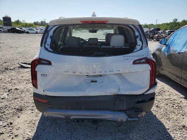 5XYP34HC3NG283653 - 2022 KIA TELLURIDE EX WHITE photo 6