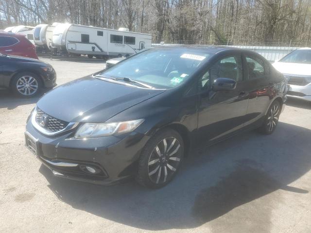 2HGFB2F90EH544993 - 2014 HONDA CIVIC EXL BLACK photo 1