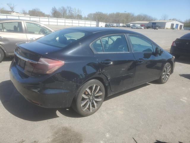 2HGFB2F90EH544993 - 2014 HONDA CIVIC EXL BLACK photo 3