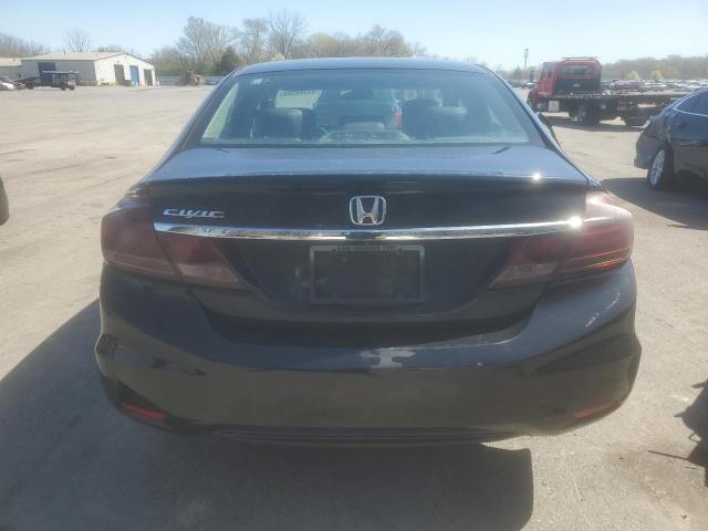 2HGFB2F90EH544993 - 2014 HONDA CIVIC EXL BLACK photo 6