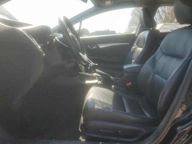 2HGFB2F90EH544993 - 2014 HONDA CIVIC EXL BLACK photo 7