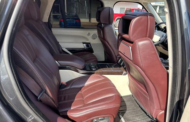 SALGV2TF8EA172282 - 2014 LAND ROVER RANGE ROVE AUTOBIOGRAPHY GRAY photo 6