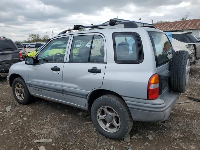 2CNBJ13CXY6917477 - 2000 CHEVROLET TRACKER SILVER photo 2