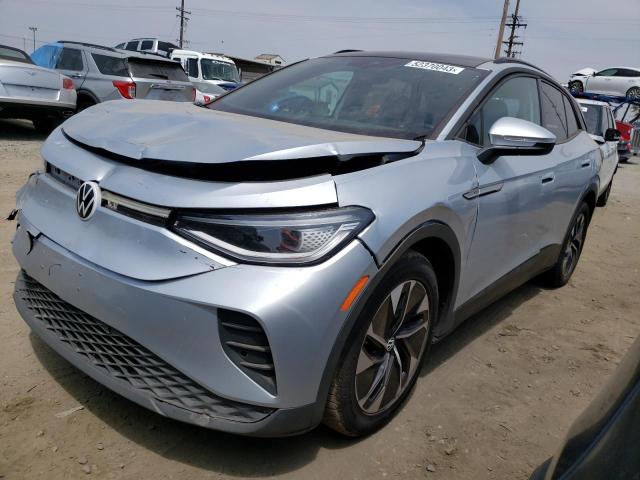 WVGTMPE20MP042553 - 2021 VOLKSWAGEN ID.4 PRO S ვერცხლისფერი ფოტო 1
