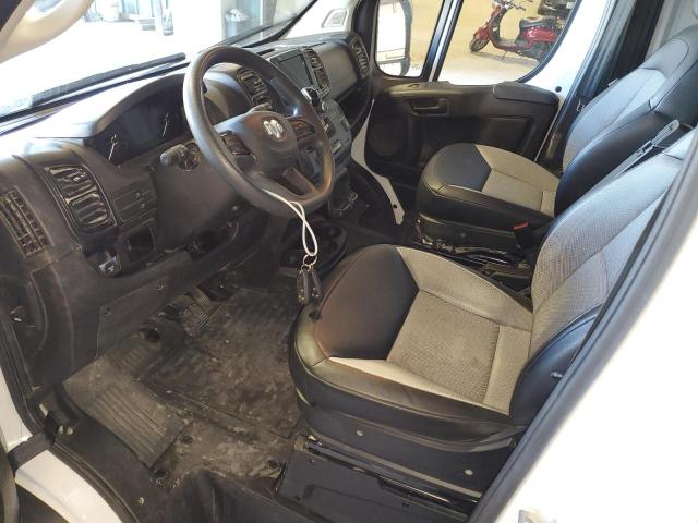 3C6LRVDG3PE563737 - 2023 RAM PROMASTER 2500 HIGH Ақ фото 7