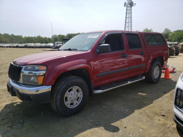 1GTDT136158189250 - 2005 GMC CANYON RED photo 1