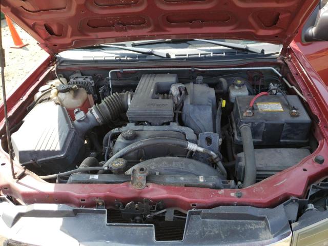 1GTDT136158189250 - 2005 GMC CANYON RED photo 11